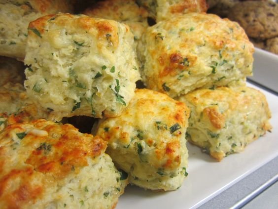 Vegetable scones