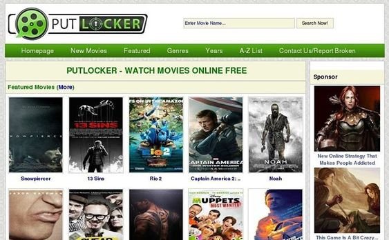 Putlockers download deals movies free