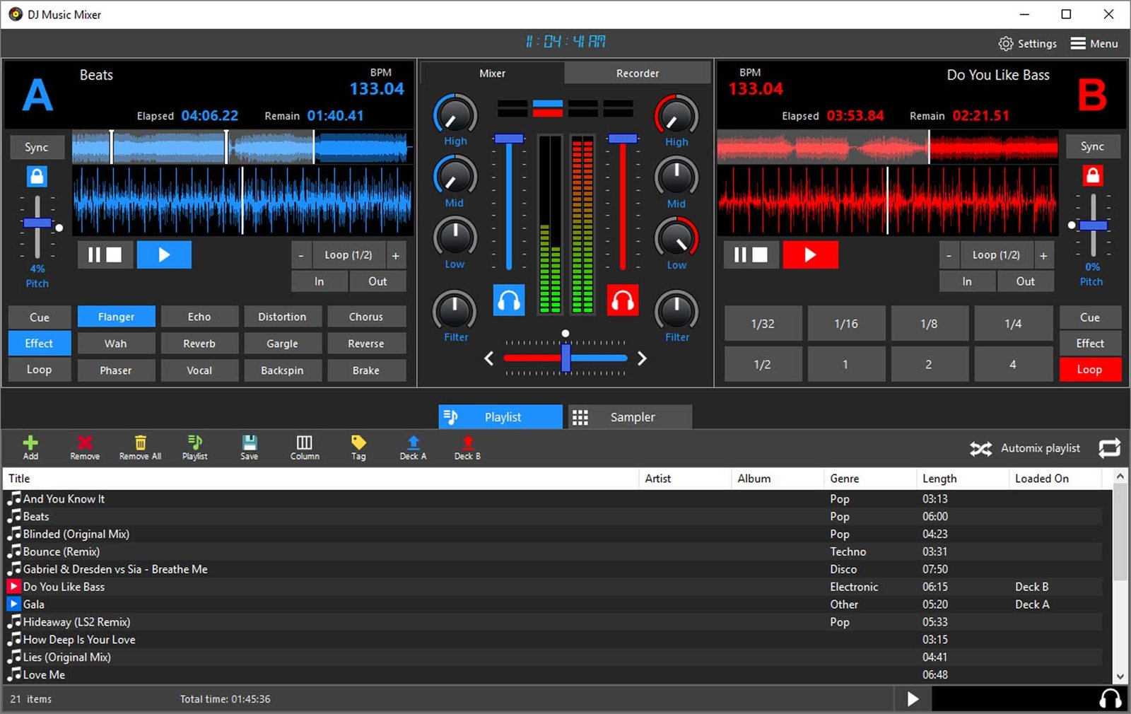 easy music mixer free download mac