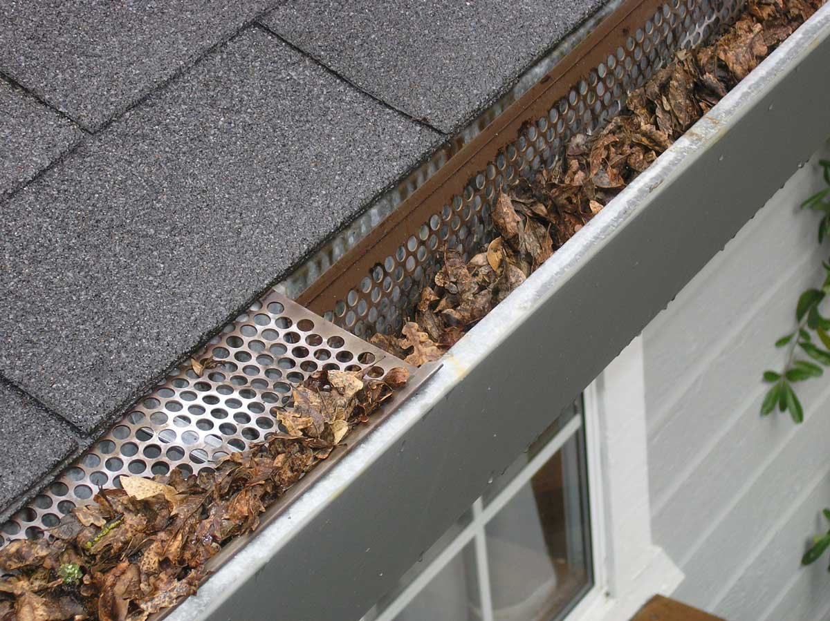 Check your home’s gutter system