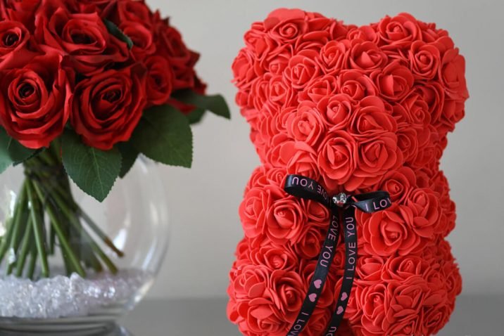 Artificial-Rose-Bear