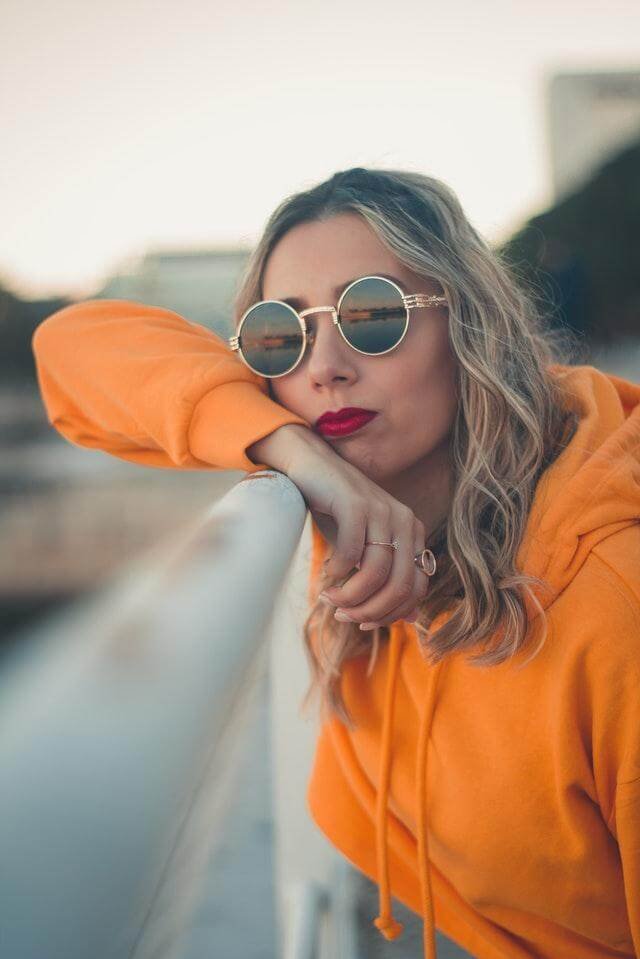 Wear Hoodies With Statement Sunglasses