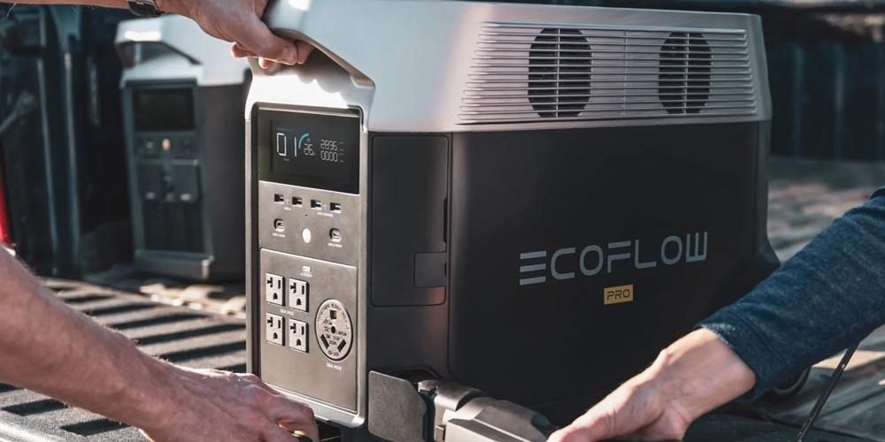 EcoFlow DELTA PRO Portable Power Station 3,600wH 3,600W Solar Generator