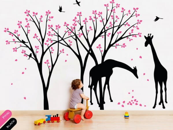 How To Choose The Right Size of Wall Sticker 1116-2