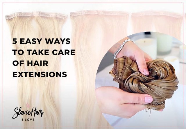 5 Easy Ways to Take Care of Hair Extensions