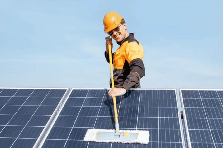 Cleaning Solar Panels