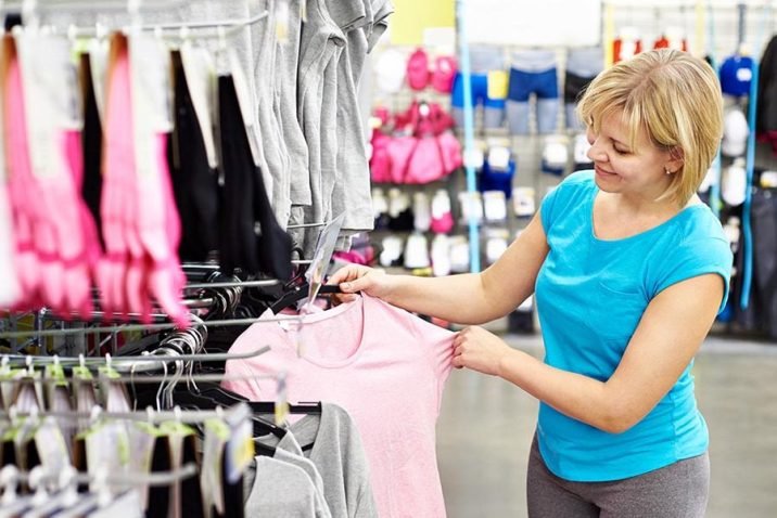 Buying New Sports Clothes