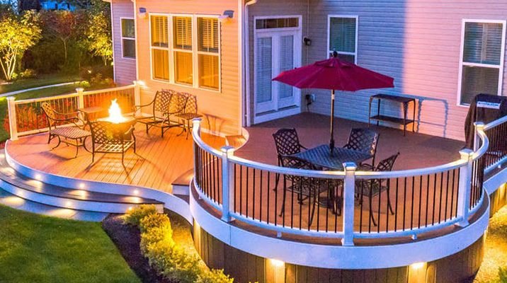 Options for Low-Maintenance Composite Deck Railing