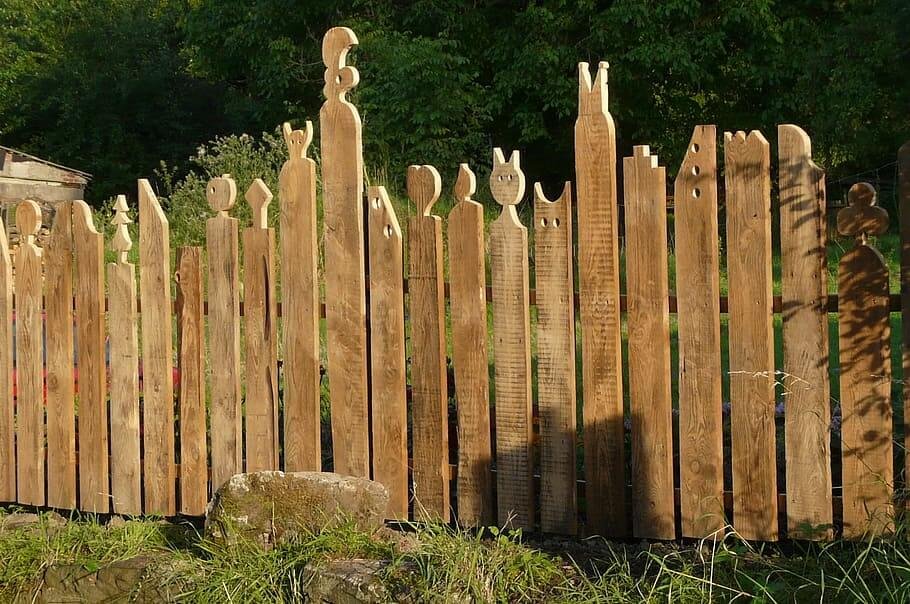 Can Landscape Timbers Be Used As Fence Posts 2
