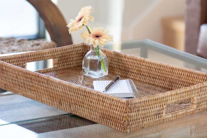 How Rattan Trays Can Help You Declutter Your Space