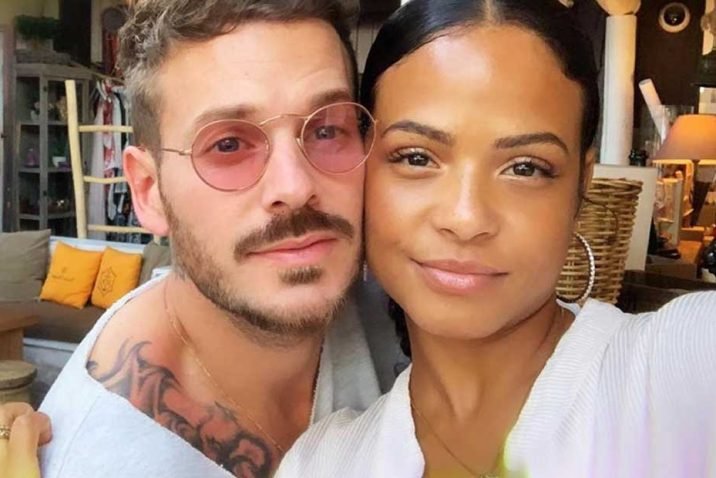 Matthieu Pokora Tota and Christina Milian