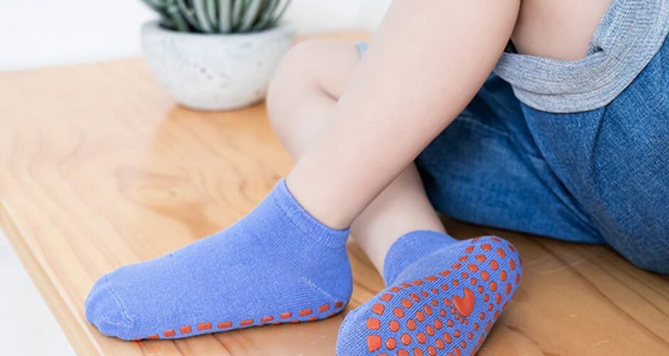 Trampoline Socks in Foot Hygiene