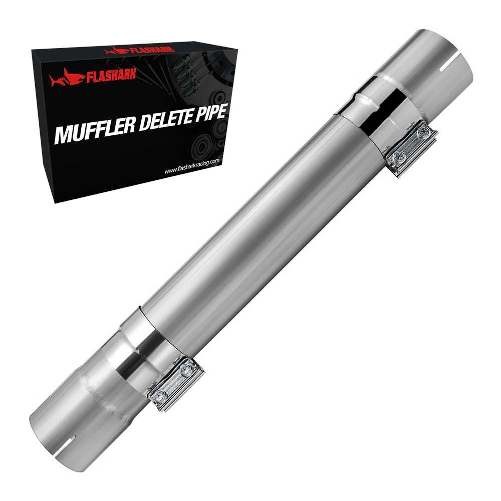 4-Inch-5-Inch-Muffler-Delete-Pipe-30-Inch-Length-for-Diesel-Exhaust-Stainless-Steel-Flashark