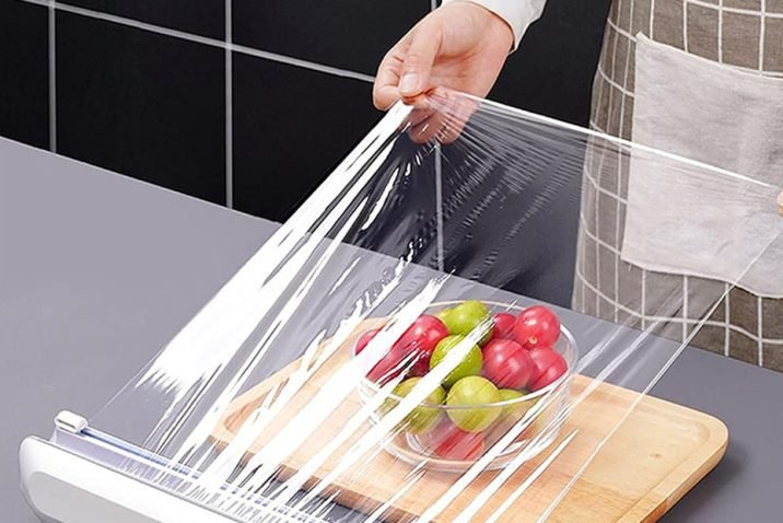 Plastic Wrap Dispenser with Cutter