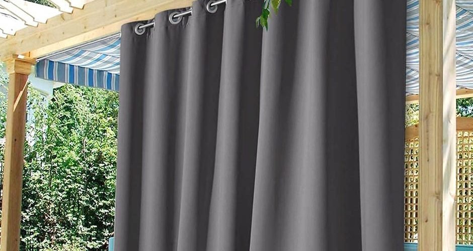 Waterproof Outdoor Porch Curtains
