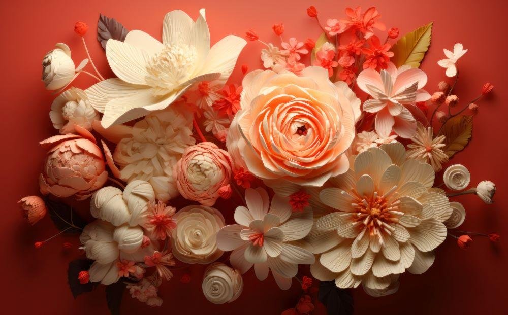 What Are the Advantages of Painted Wood Flowers 2