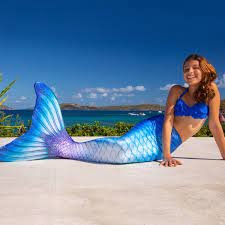 Blue Mermaid Tail 3