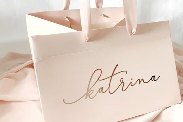 Personalized Printed Gift Bags